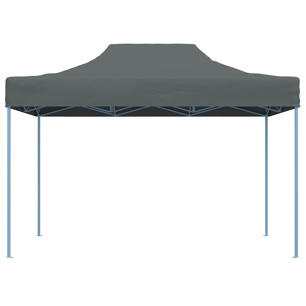 Profi-Partyzelt Faltbar 3×4 m Stahl Anthrazit