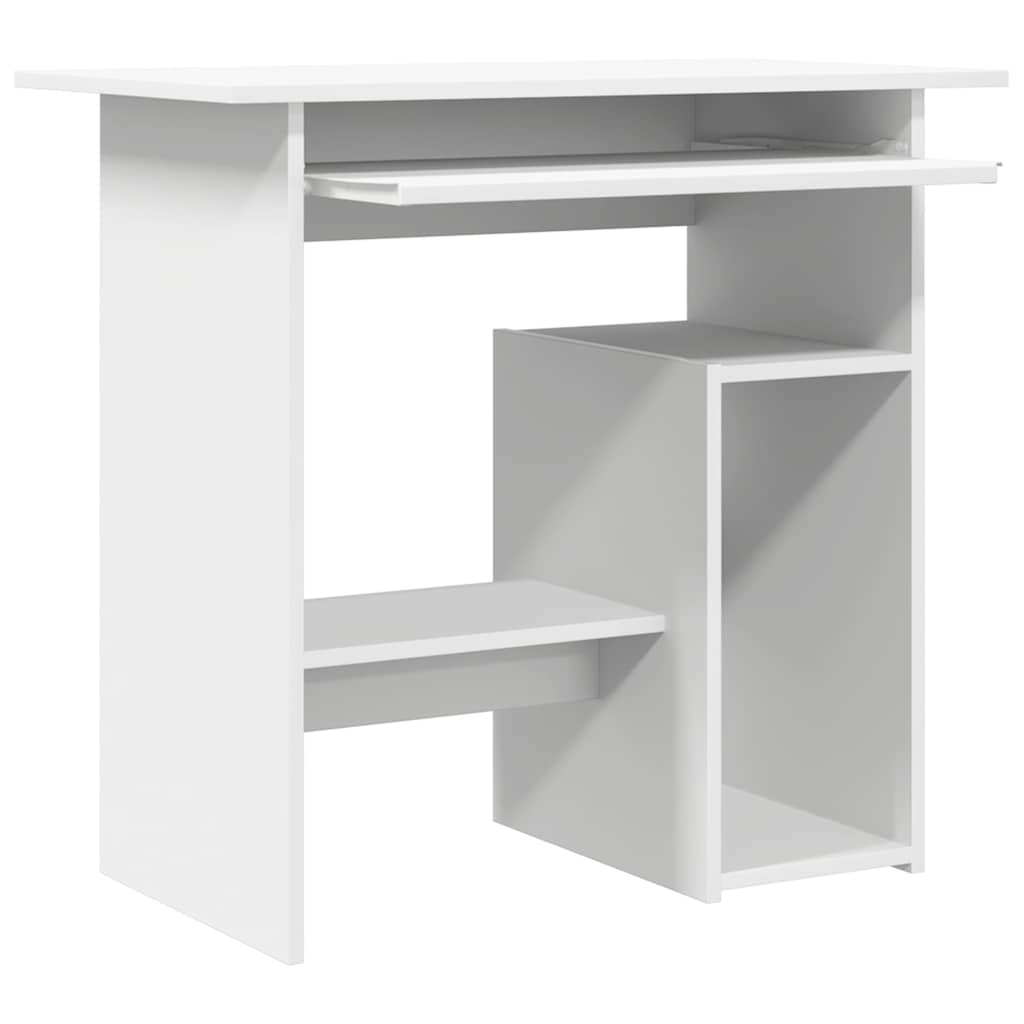 Schreibtisch Weiß 80x45x74 cm Holzwerkstoff