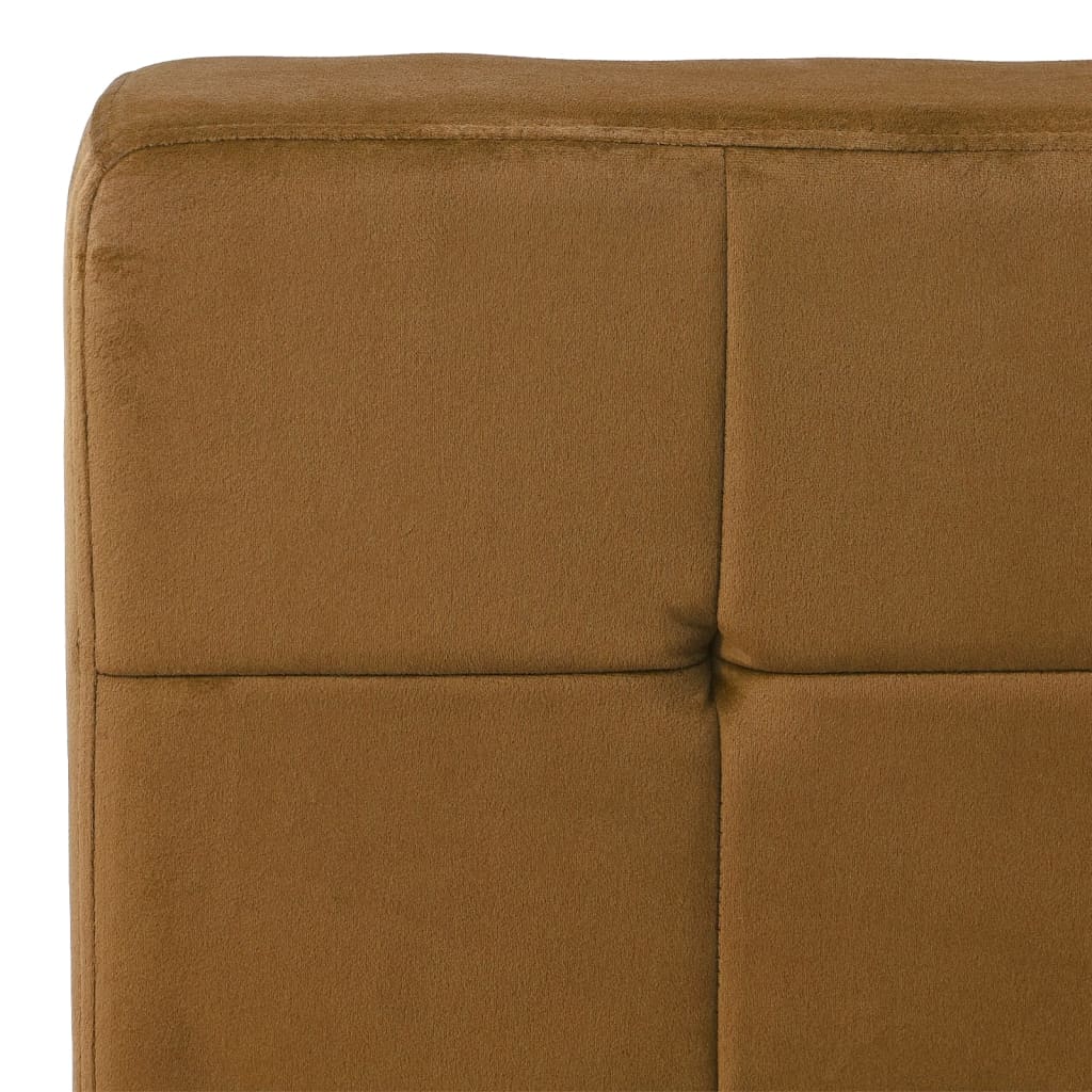 Relaxstuhl 65x79x87 cm Braun Samt