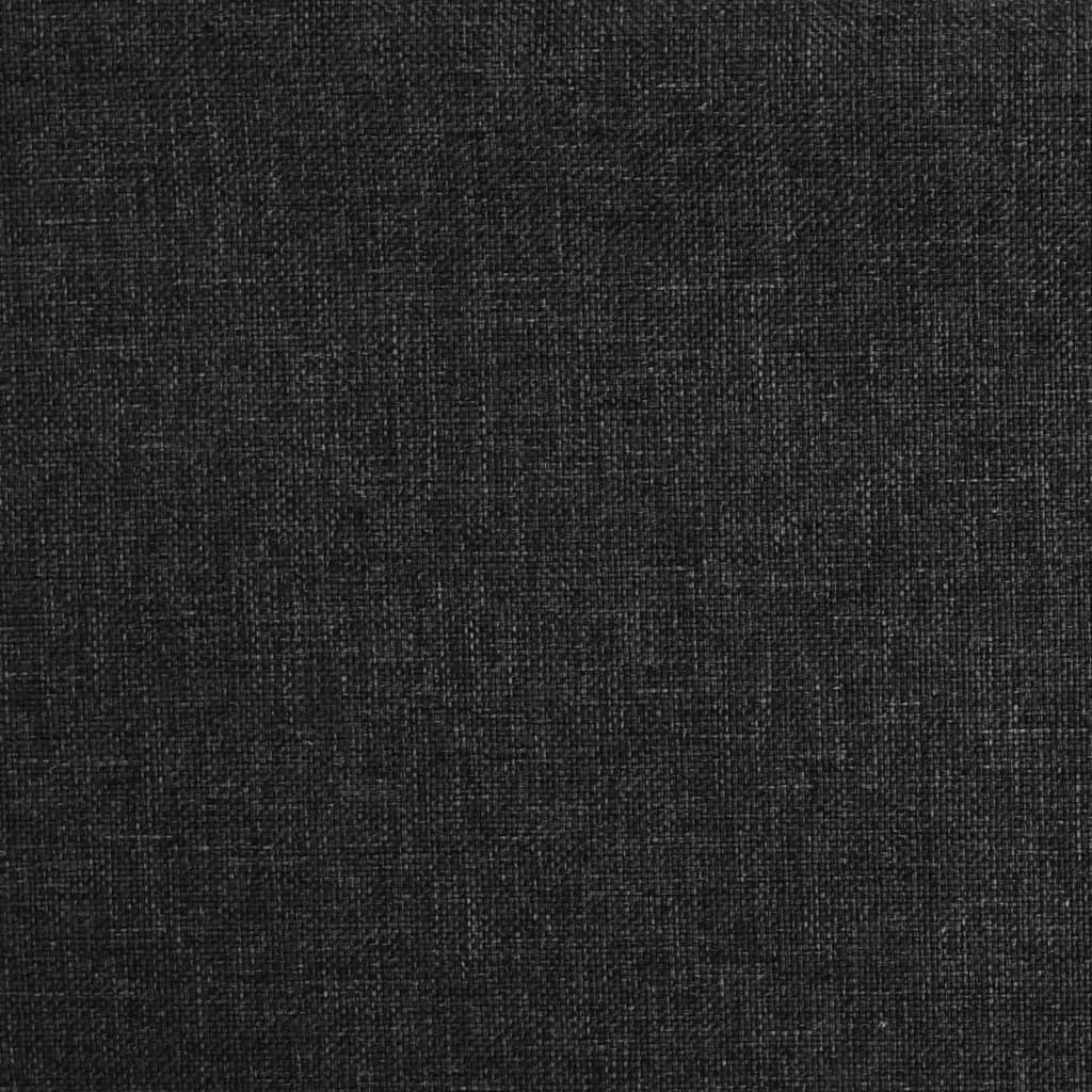 Barhocker Schwarz Stoff