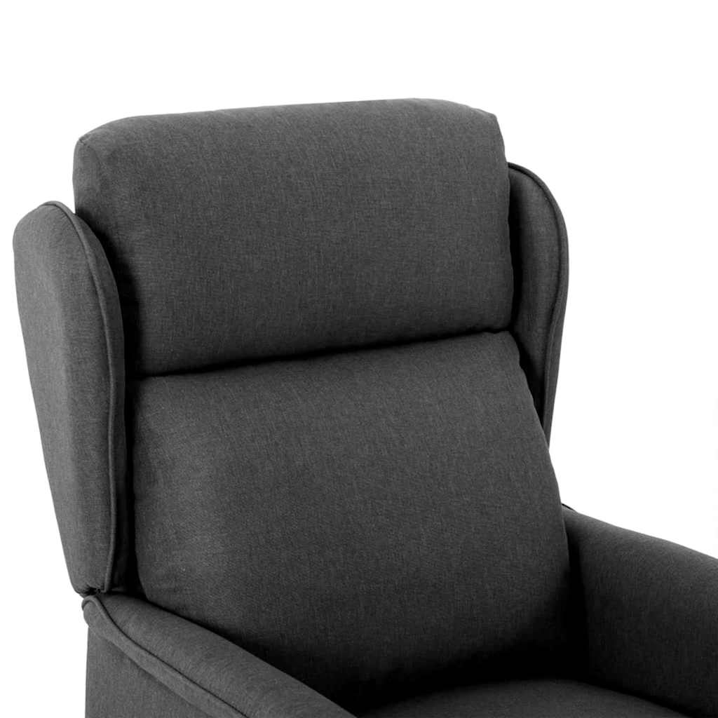 Relaxsessel Dunkelgrau 67.5 x 93.5 x 101.5 cm Stoff