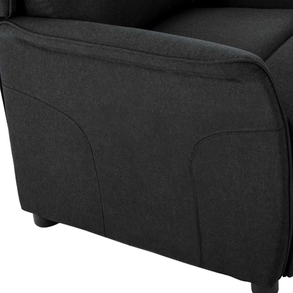 Relaxsessel Schwarz 67.5 x 93.5 x 101.5 cm Stoff