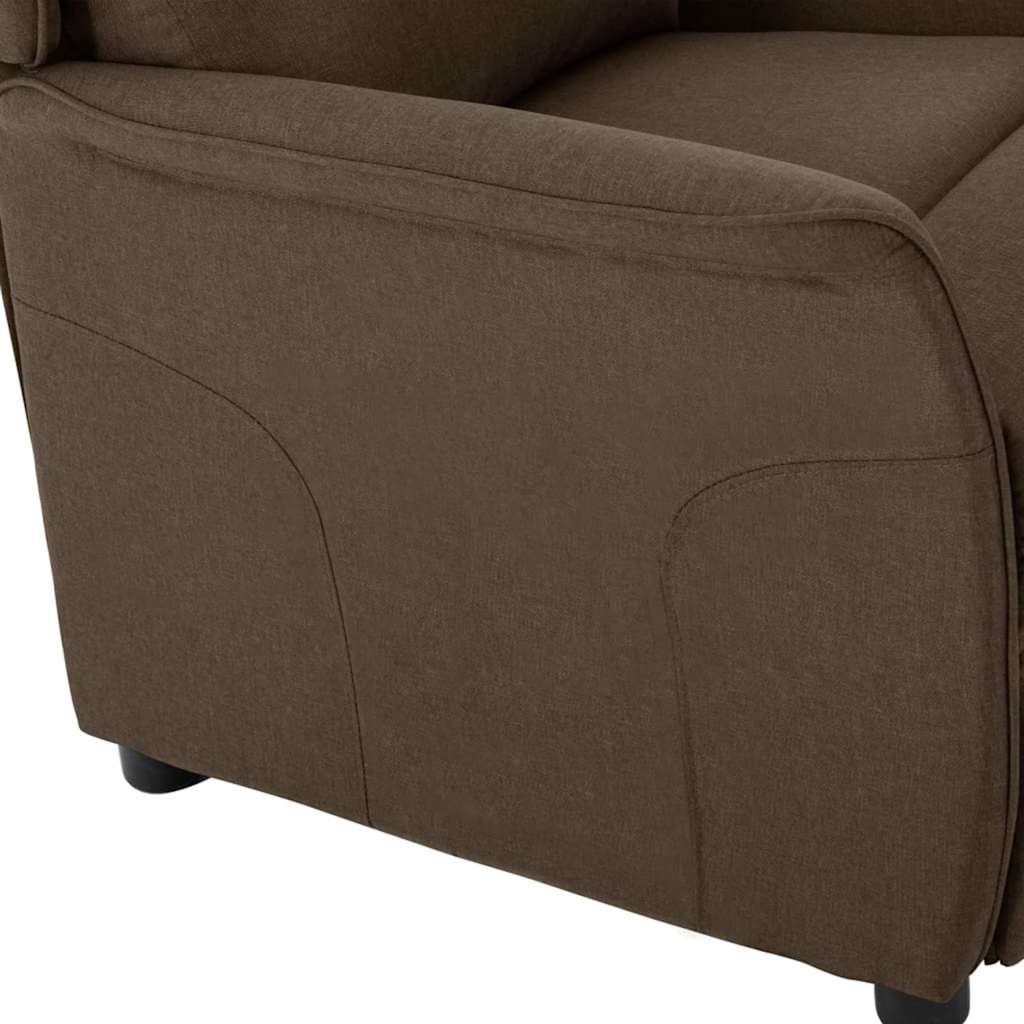 Relaxsessel Braun 67.5 x 93.5 x 101.5 cm Stoff