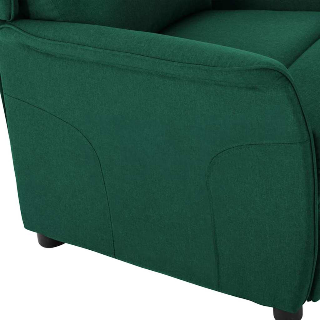 Relaxsessel Dunkelgrün 67.5 x 93.5 x 101.5 cm Stoff