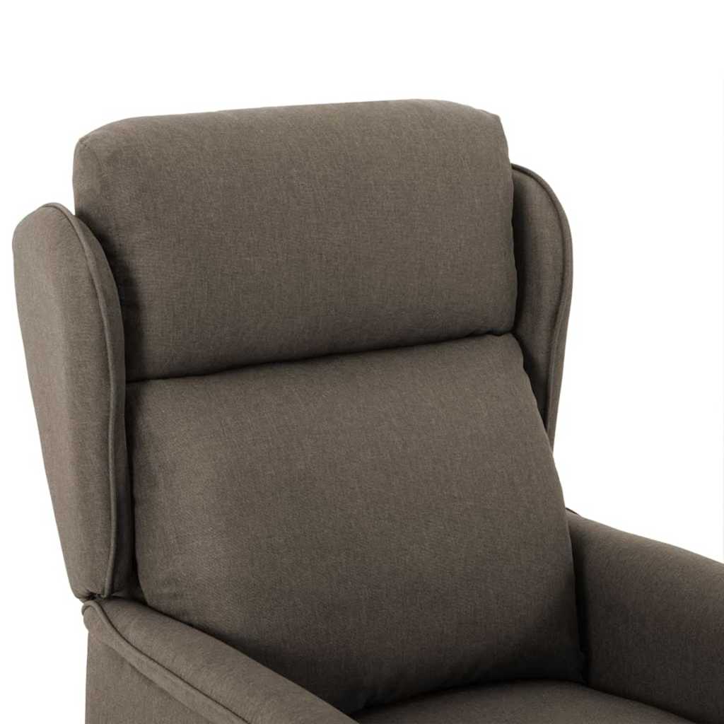 Relaxsessel Taupe 67.5 x 93.5 x 101.5 cm Stoff