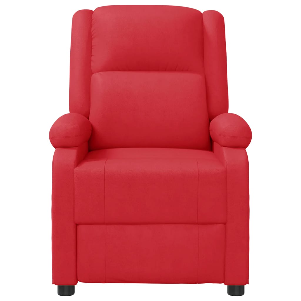 Relaxsessel Rot Kunstleder