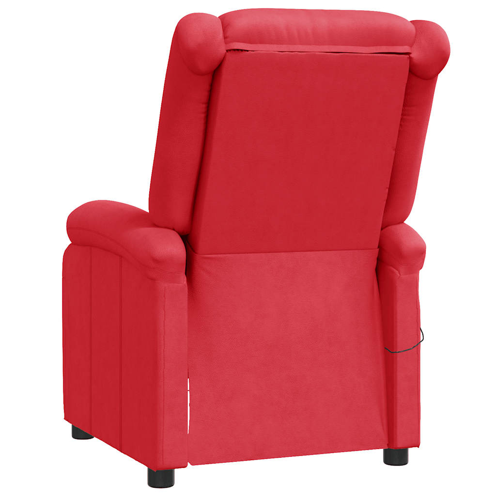 Relaxsessel Rot Kunstleder