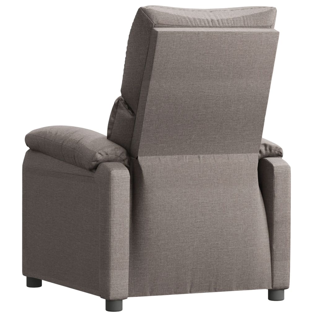 Relaxsessel Taupe Stoff
