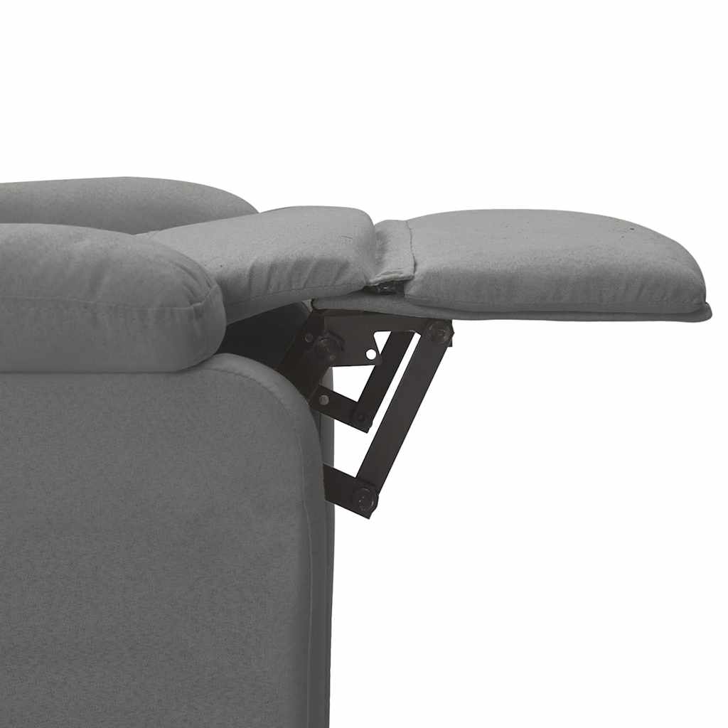 Relaxsessel Dunkelgrau Stoff