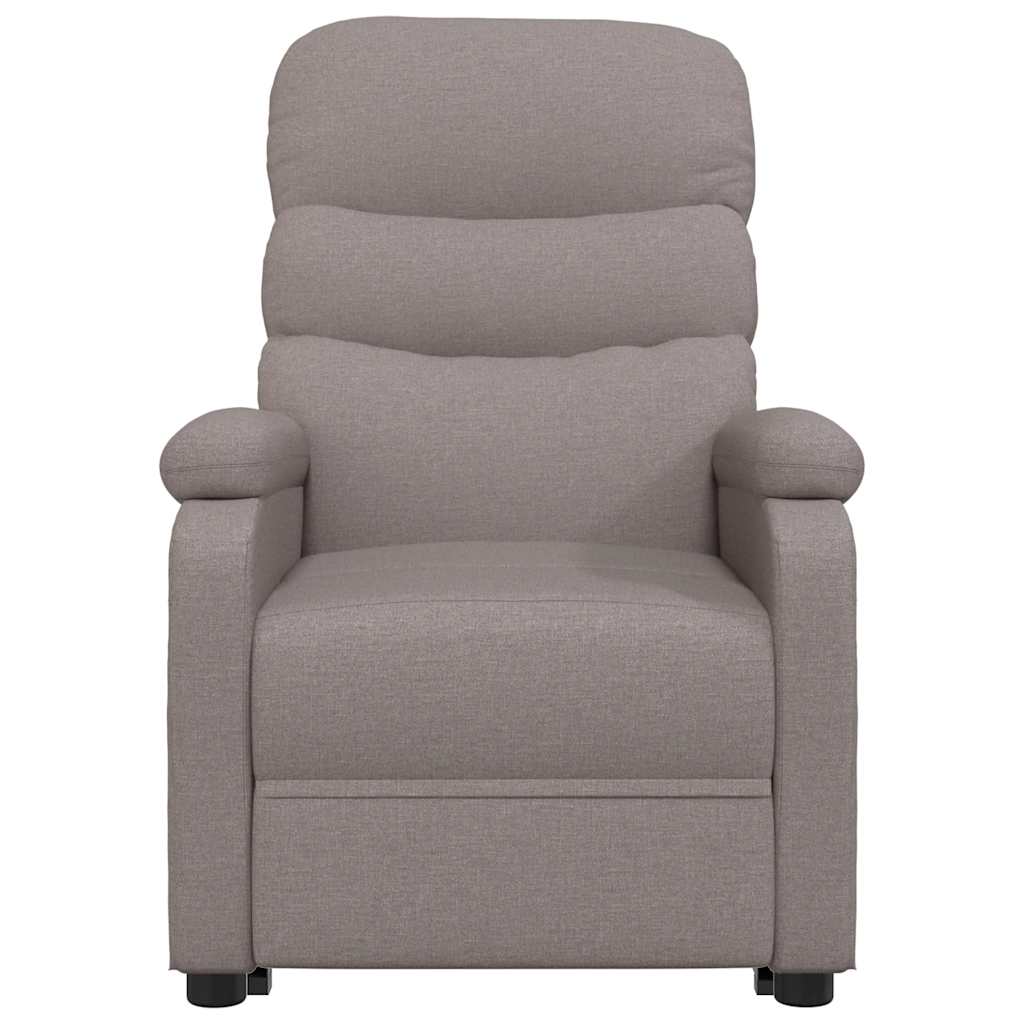 Relaxsessel Taupe Stoff