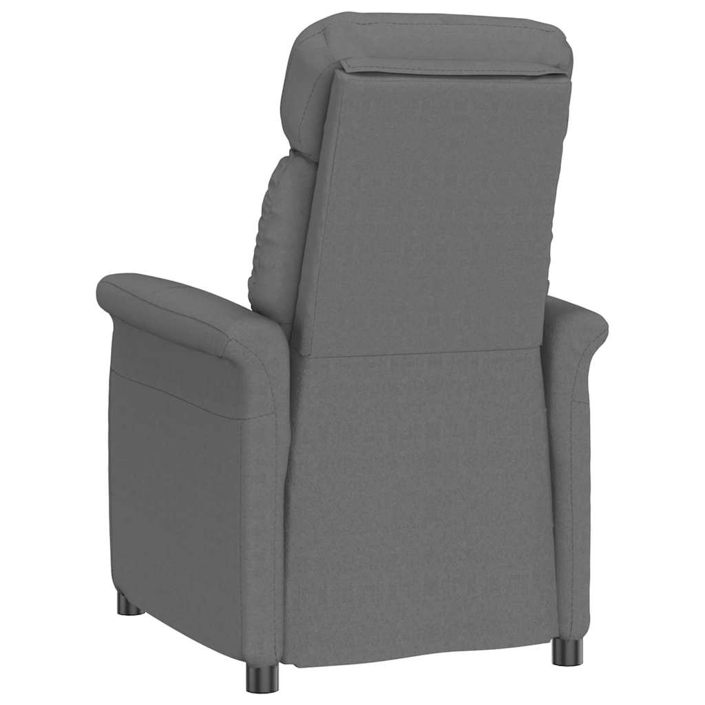 Recliner Sessel Dunkelgrau Dunkelgrau 70.5 x 96.5 x 95 cm Stoff