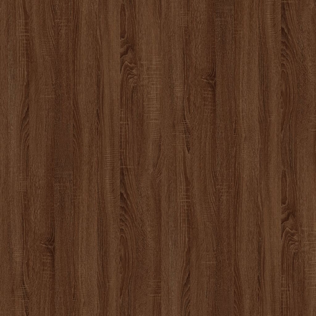 Nachttische 2 Stk. Braun Eichen-Optik 40x35x50 cm