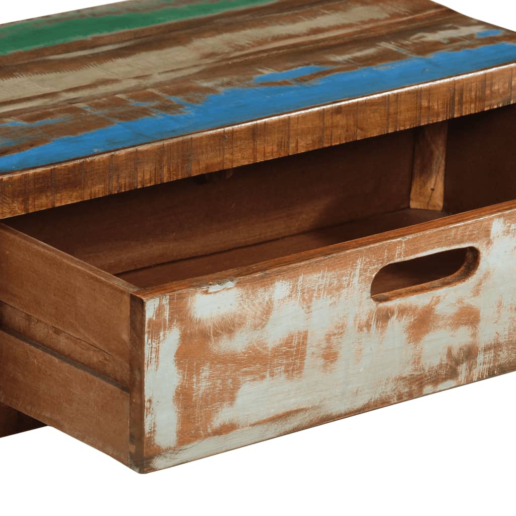 TV-Ständer (118-200) x 30 x 40 cm Massivholz Altholz