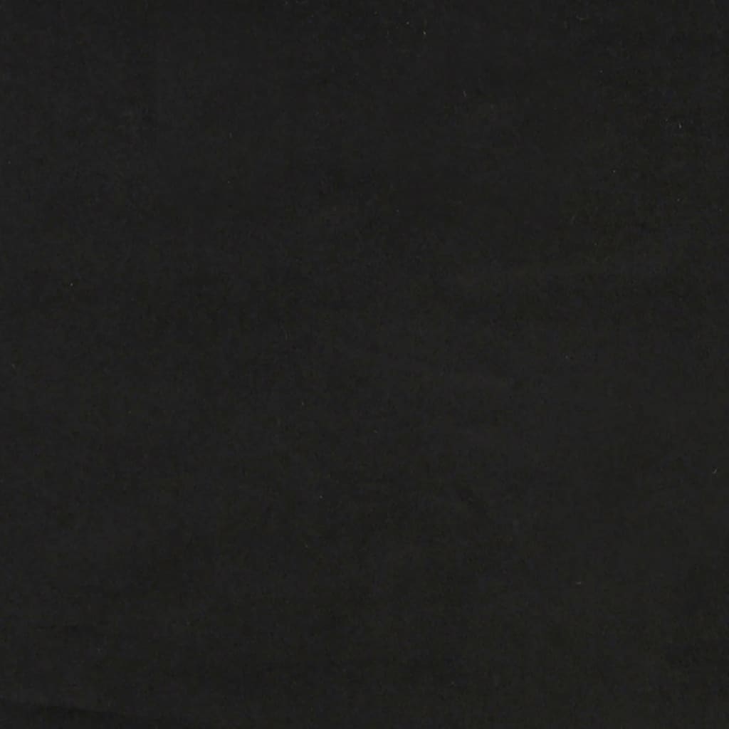 Schlafsofa in L-Form Schwarz 271x140x70 cm Samt
