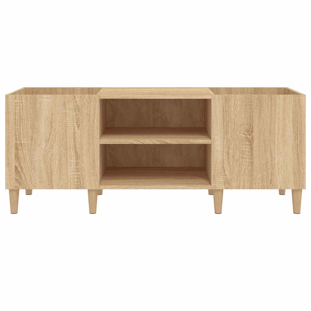 Plattenschrank Sonoma-Eiche 121x38x48 cm Holzwerkstoff