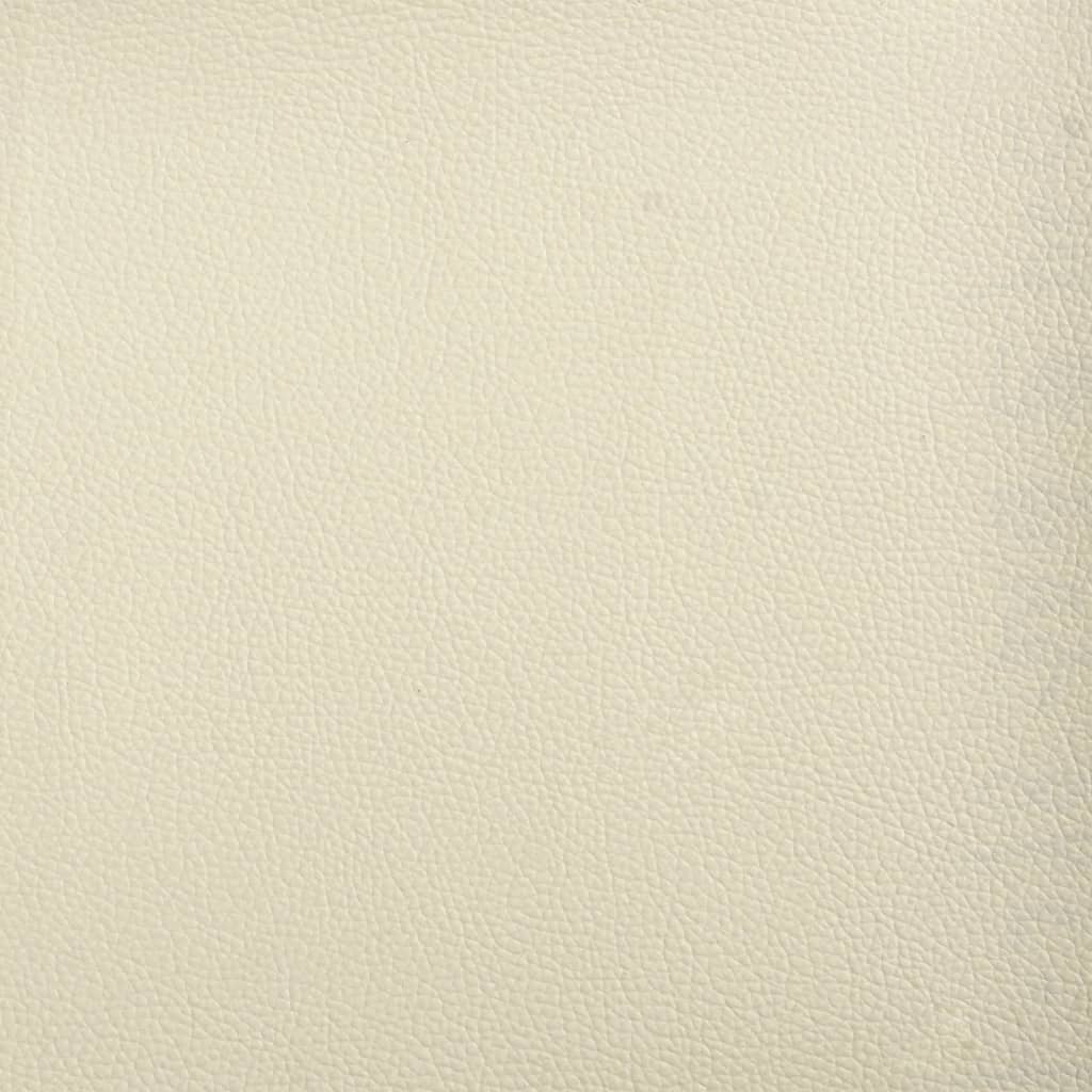 Tagesbett Creme 90x200 cm Kunstleder