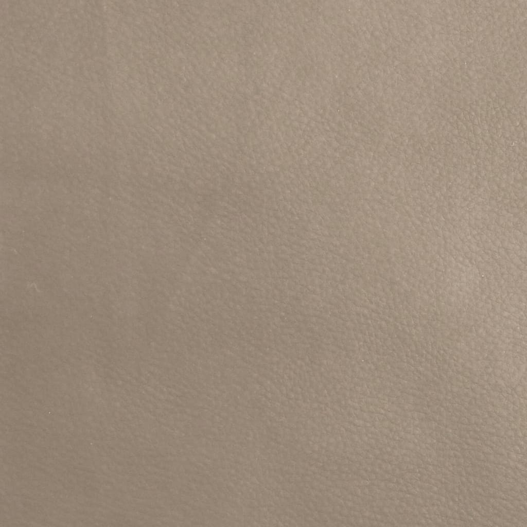 Relaxsessel mit Fußteil Cappuccino-Braun Kunstleder