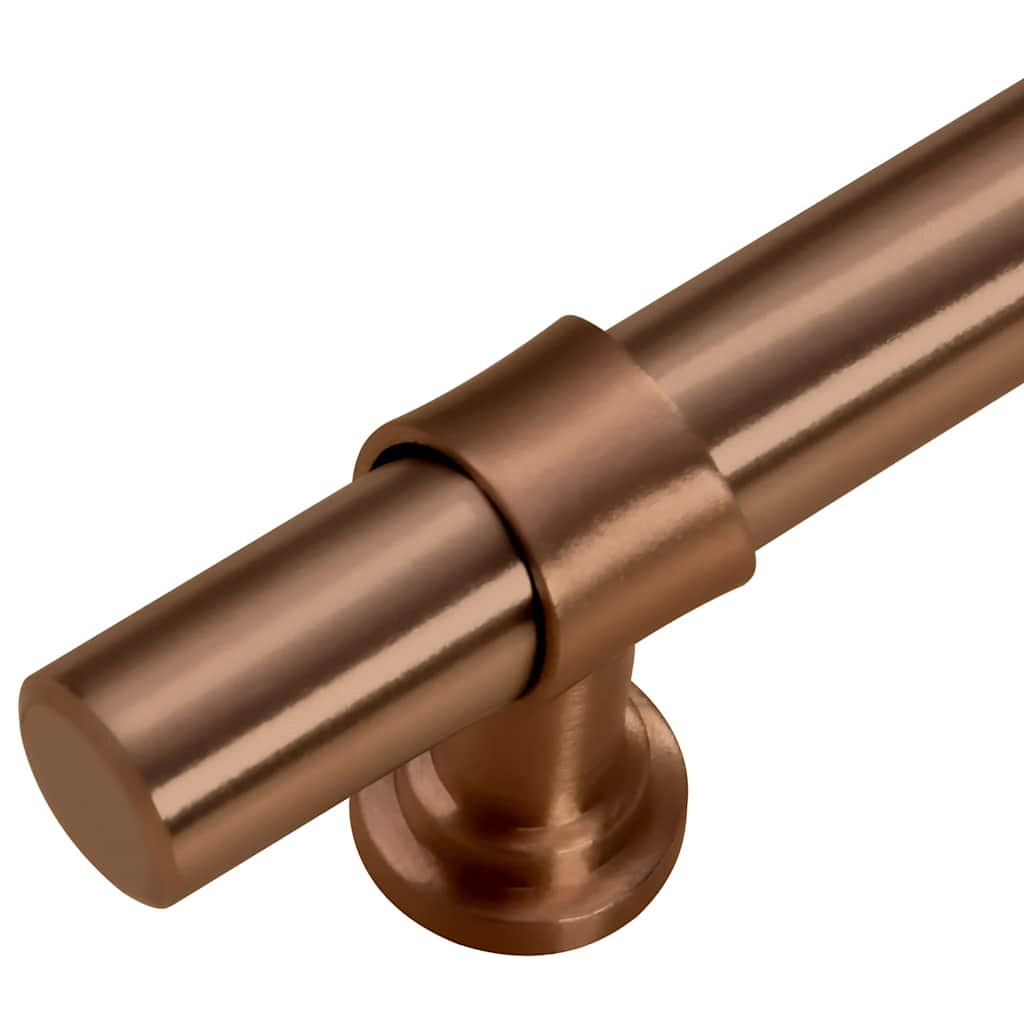 Möbelgriffe 10 Stk. Bronzen 96 mm Edelstahl