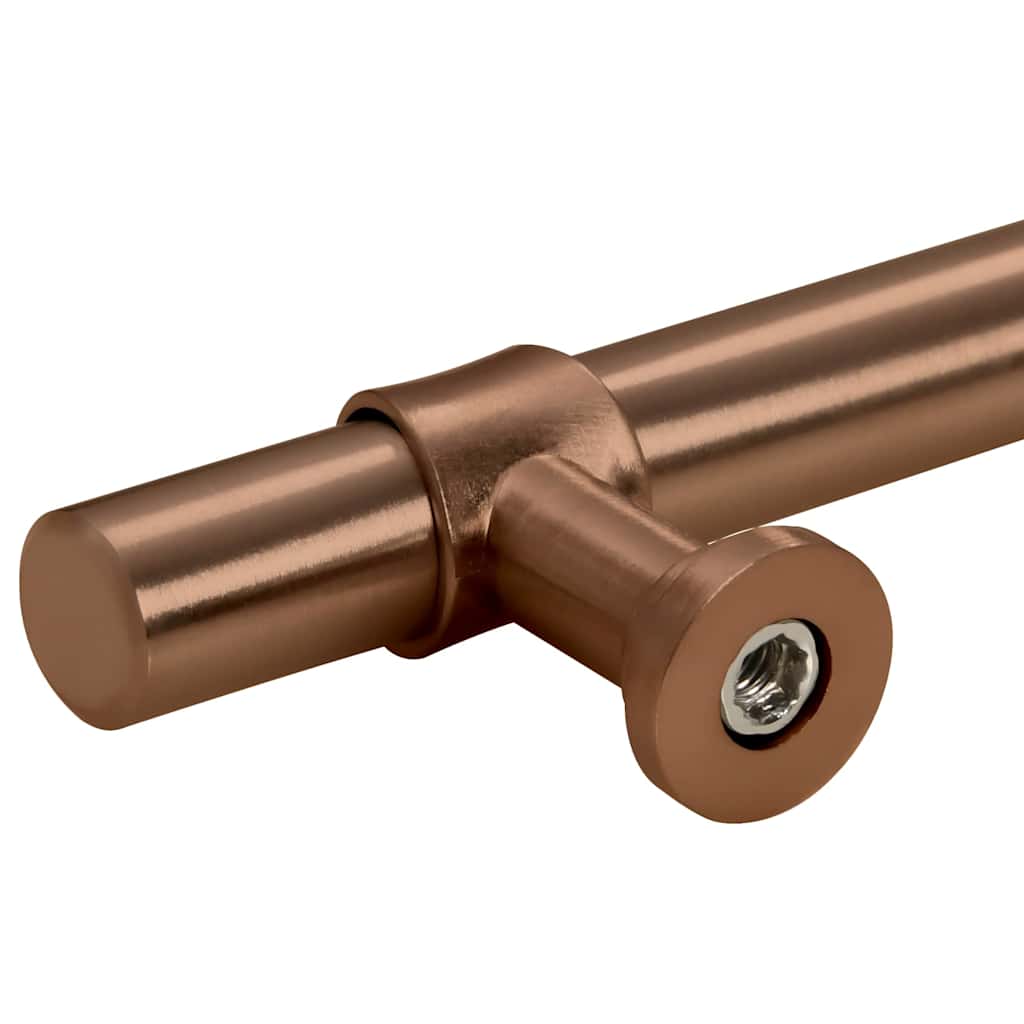 Möbelgriffe 10 Stk. Bronzen 96 mm Edelstahl