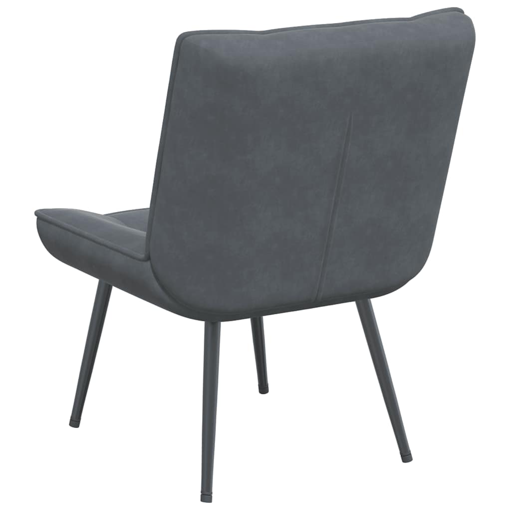 Relaxsessel Dunkelgrau 64x74x84 cm Samt
