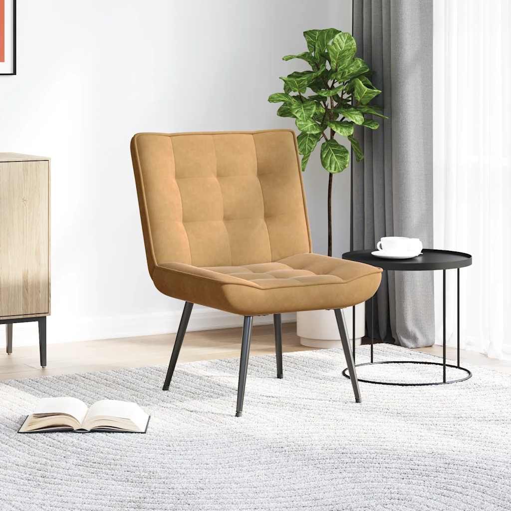 Relaxsessel Braun 64x74x84 cm Samt