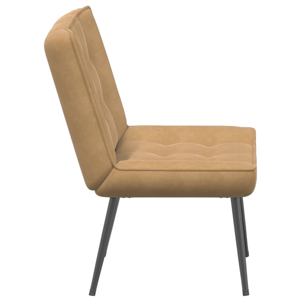 Relaxsessel Braun 64x74x84 cm Samt