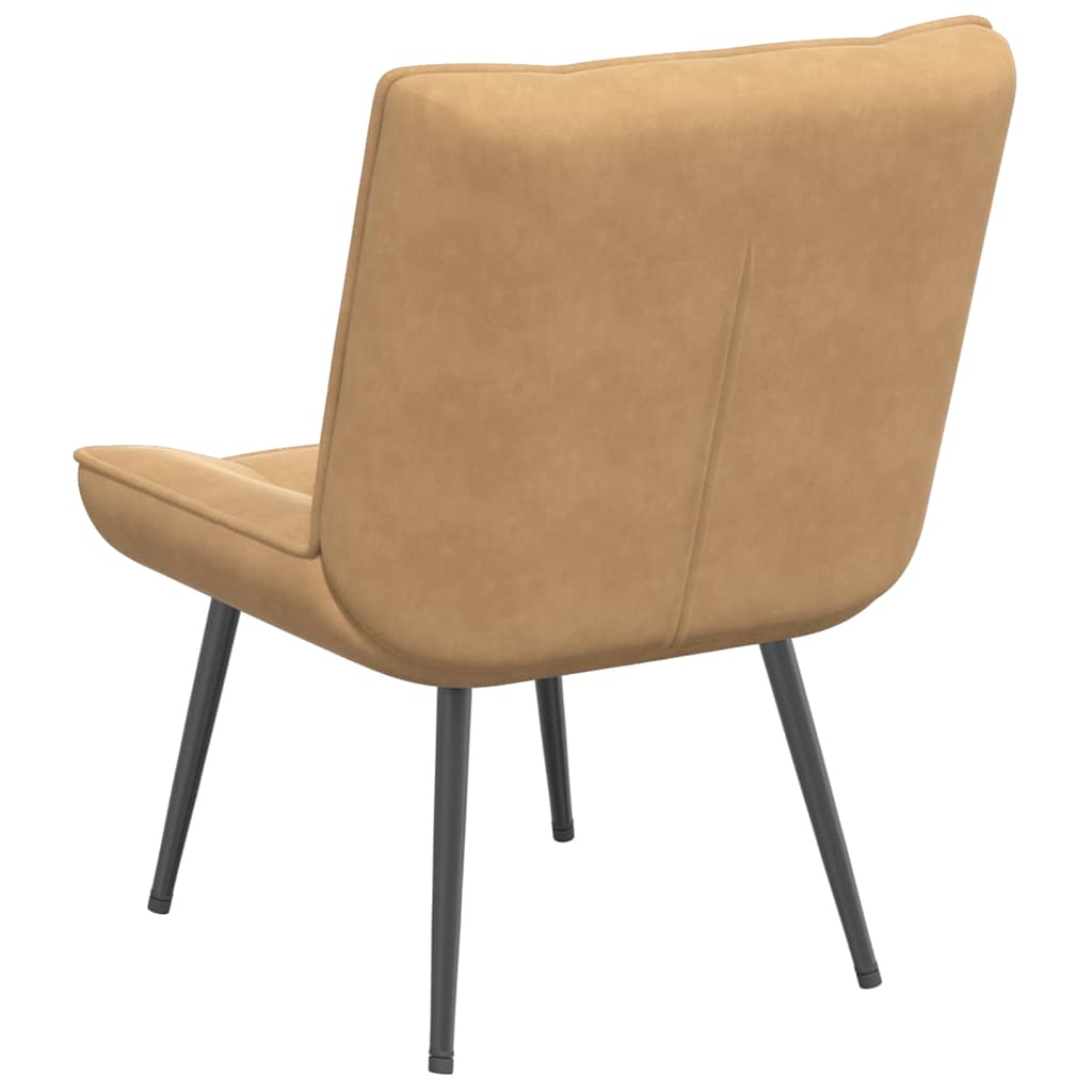 Relaxsessel Braun 64x74x84 cm Samt