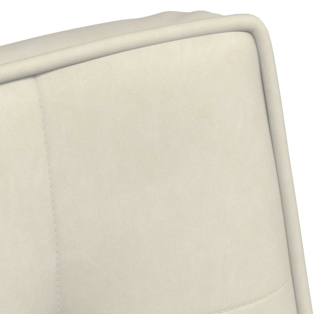 Relaxsessel Creme 64x74x84 cm Samt