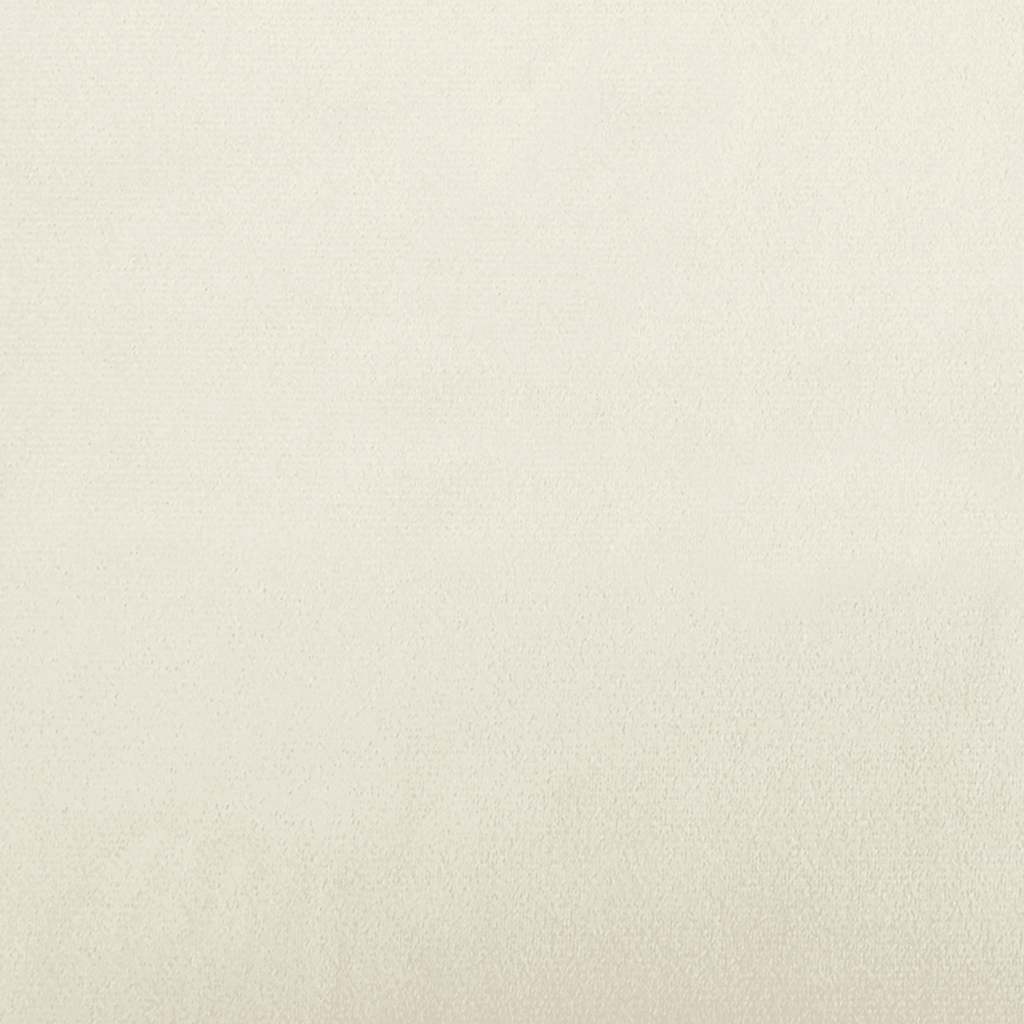 Relaxsessel Creme 64x74x84 cm Samt