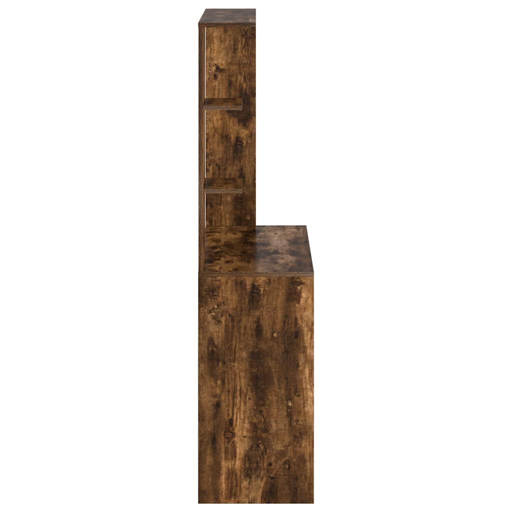 Schreibtisch Räuchereiche 78,5 x 37 x 154,5 cm Holzwerkstoff