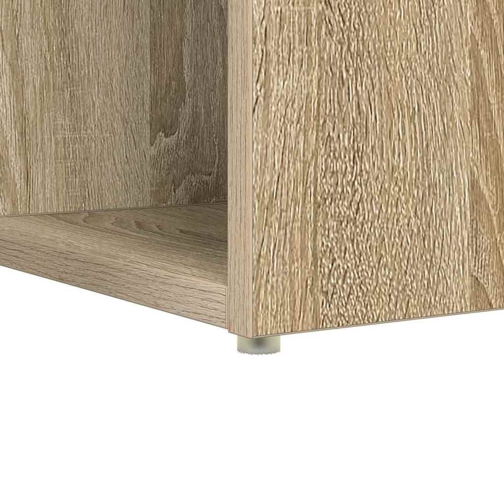 Tisch mit Regal Sonoma Eiche 108 x 55 x 103,5 cm Holzwerkstoff