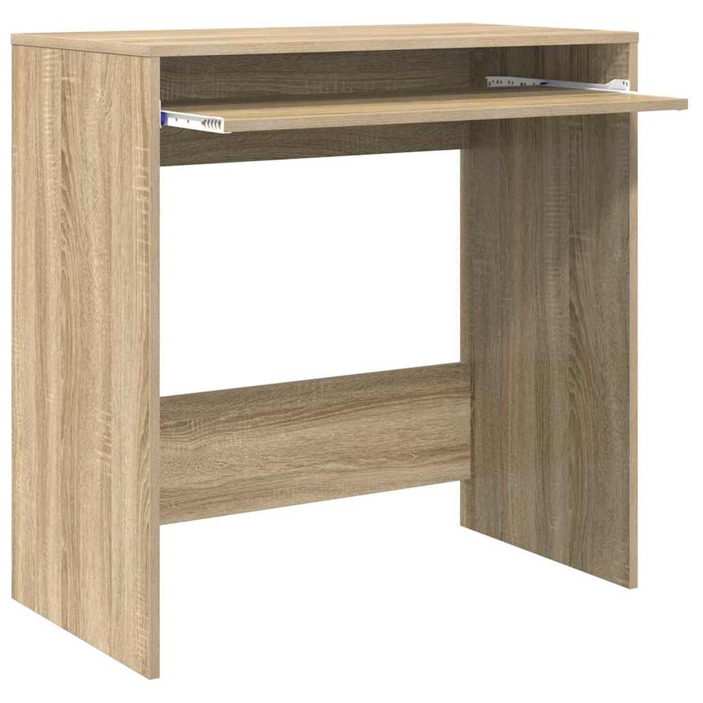 Tisch mit Regal Sonoma Eiche 77,5 x 43 x 79 cm Holzwerkstoff