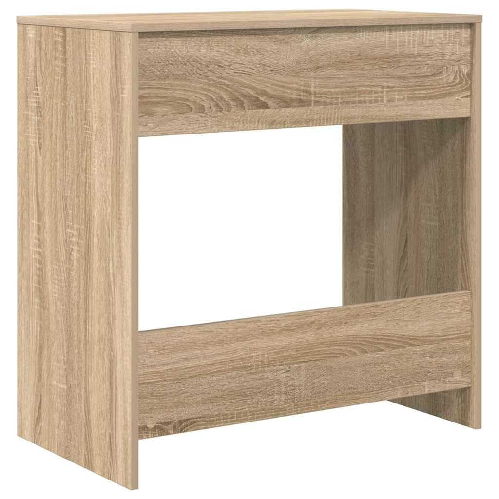 Tisch mit Regal Sonoma Eiche 77,5 x 43 x 79 cm Holzwerkstoff