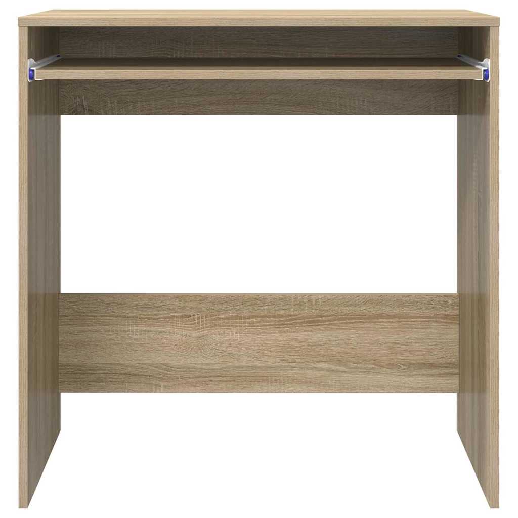 Tisch mit Regal Sonoma Eiche 77,5 x 43 x 79 cm Holzwerkstoff
