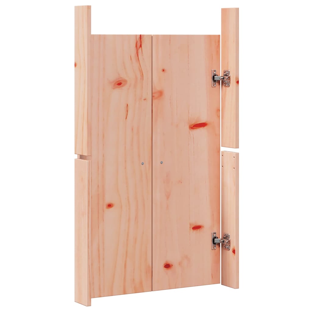 Küchentür 2 pcs Braun 50 x 9 x 82 cm Massives Douglasienholz