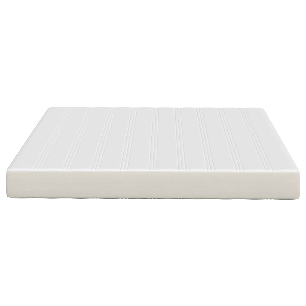 Bettmatratze mit Matratze Creme 180 x 200 cm Stoff