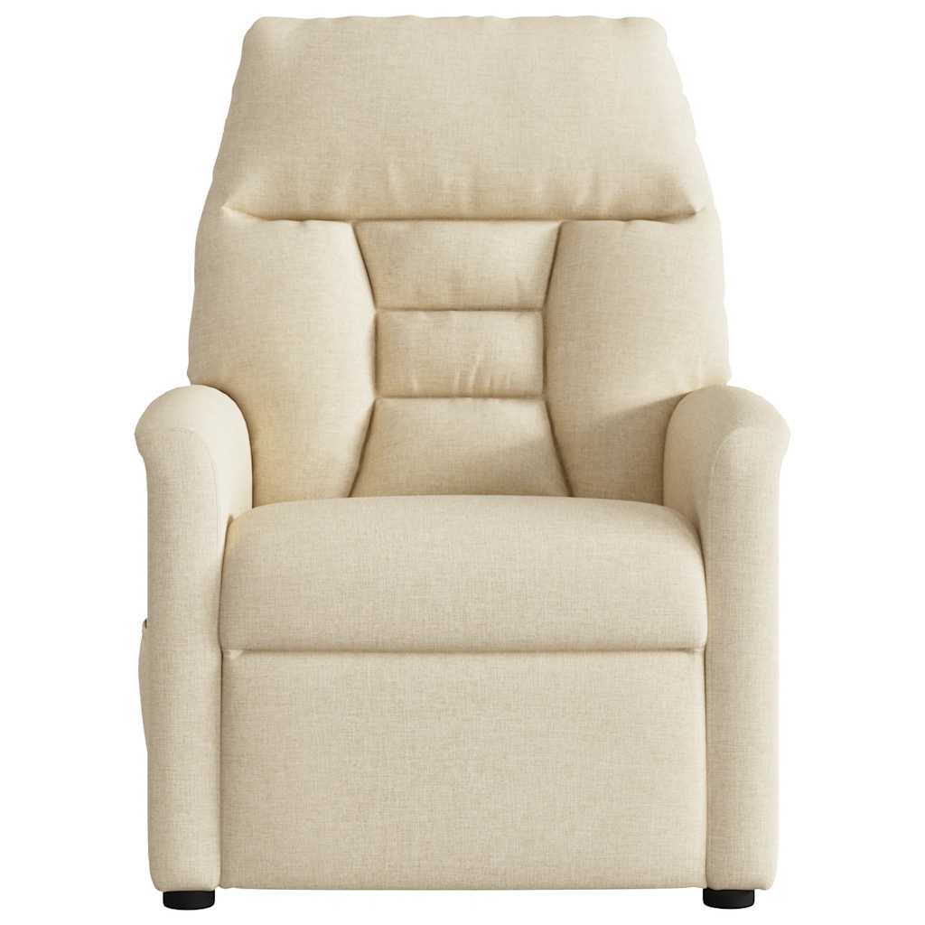 Relaxsessel Creme Stoff