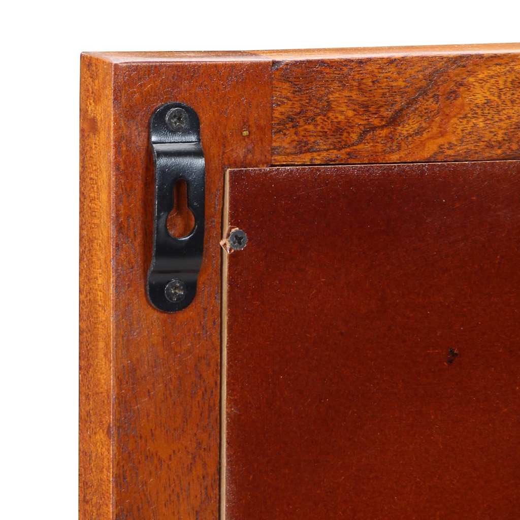 Wandschrank Braun 40 x 20 x 50 cm Massivholz Akazie