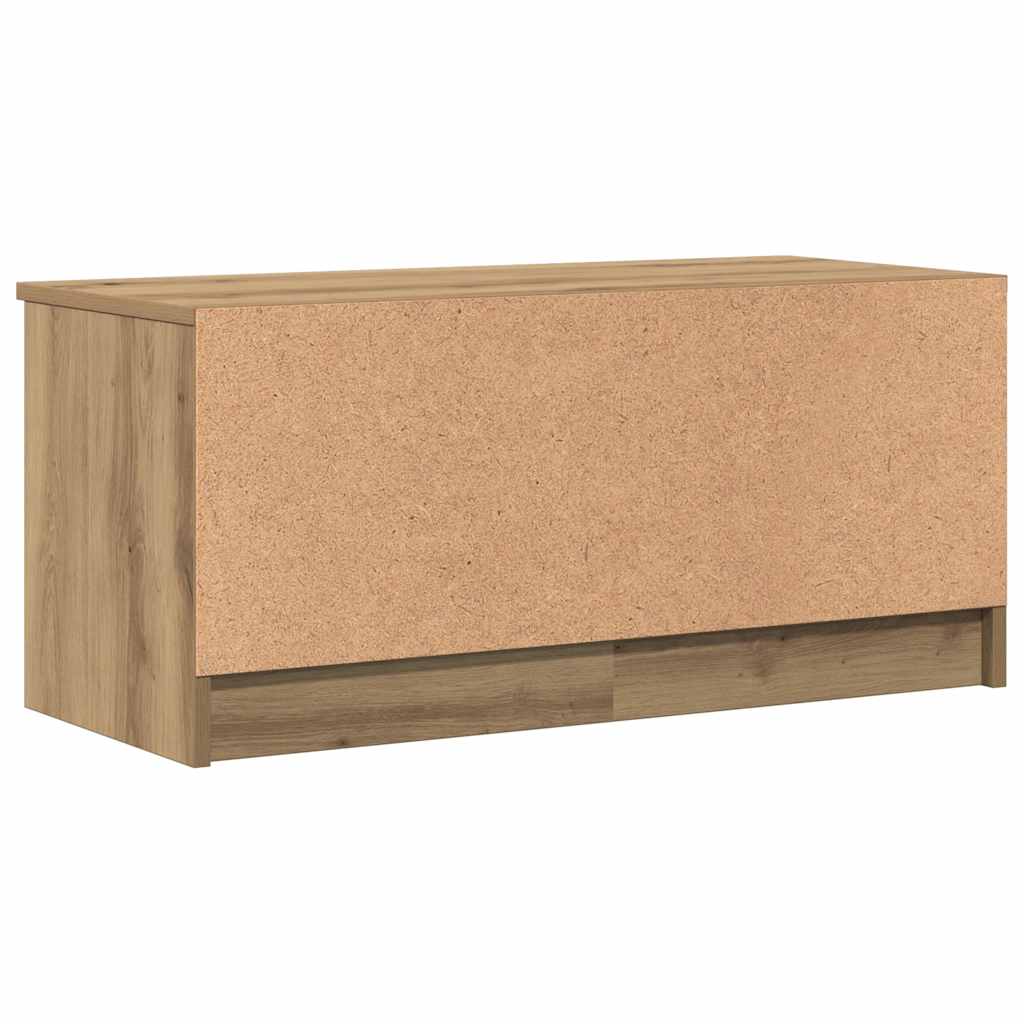 TV-Schränke 2 Stk. Artisan-Eiche 80x35x36,5cm Holzwerkstoff