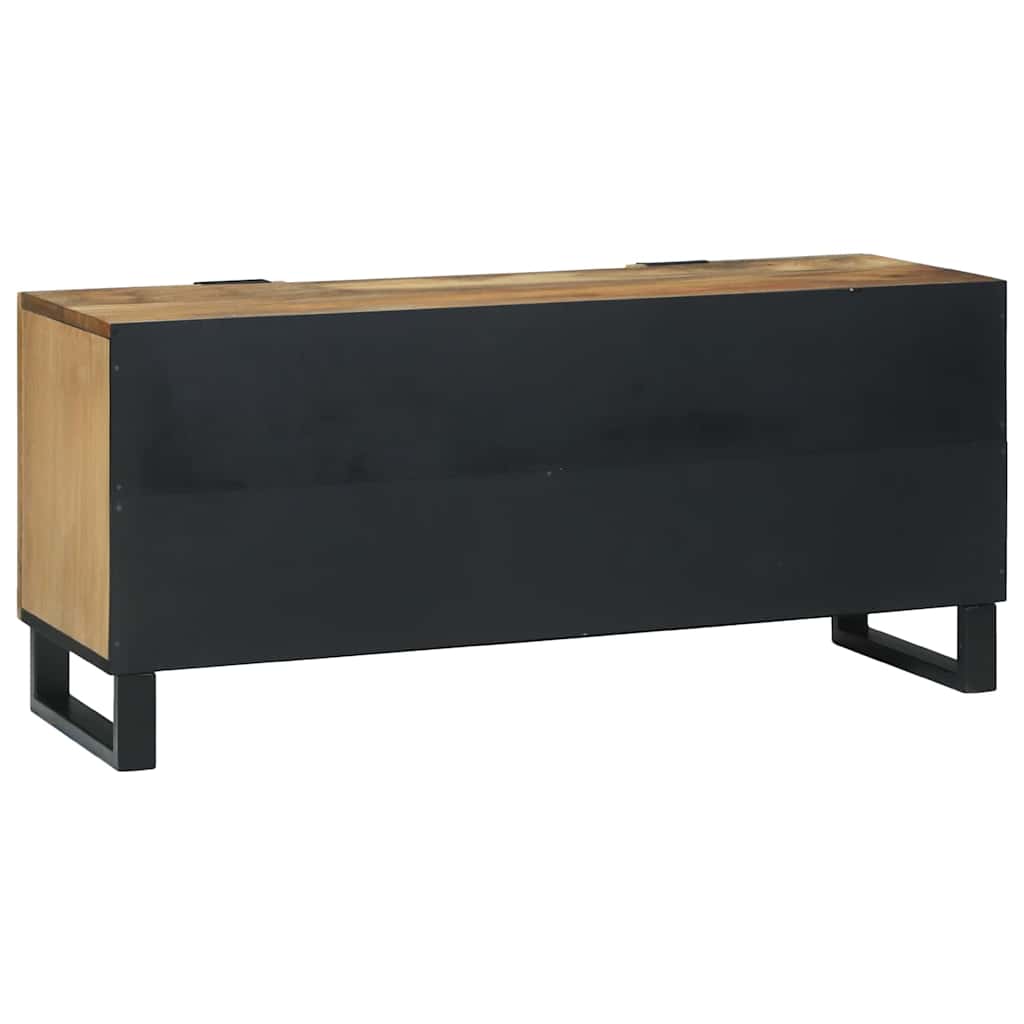 TV-Schränk Braun 105 x 33 x 46 cm massives Mangoholz