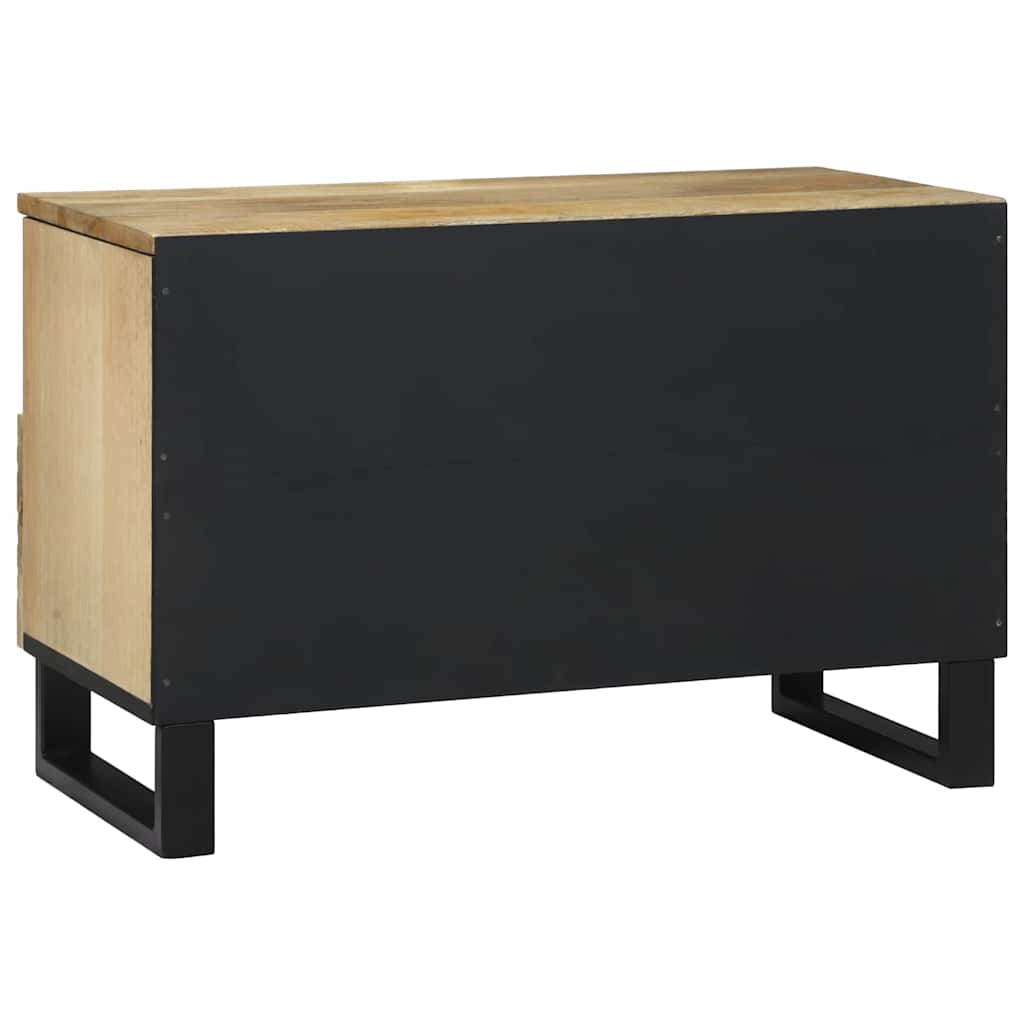 TV-Schränk Braun 70 x 33 x 46 cm massives Mangoholz