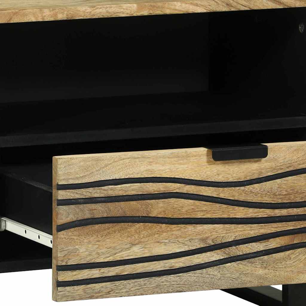 Medienaufbewahrungsschrank Braun 80 x 33.5 x 46 cm
