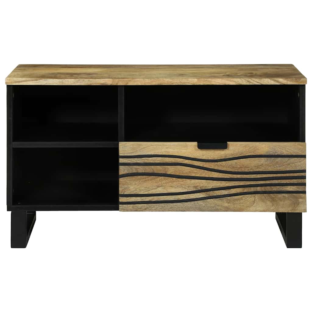 Medienaufbewahrungsschrank Braun 80 x 33.5 x 46 cm
