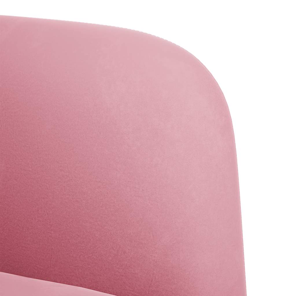 Sessel mit Armlehnen Rosa 54 cm Samt