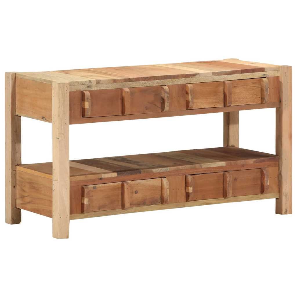 TV-Schränk Braun 83 x 33 x 46 cm Massivholz Altholz