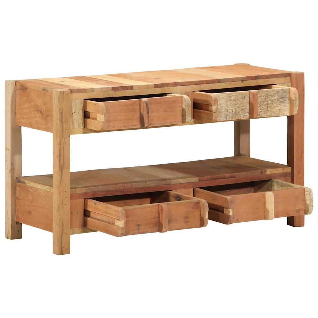 TV-Schränk Braun 83 x 33 x 46 cm Massivholz Altholz