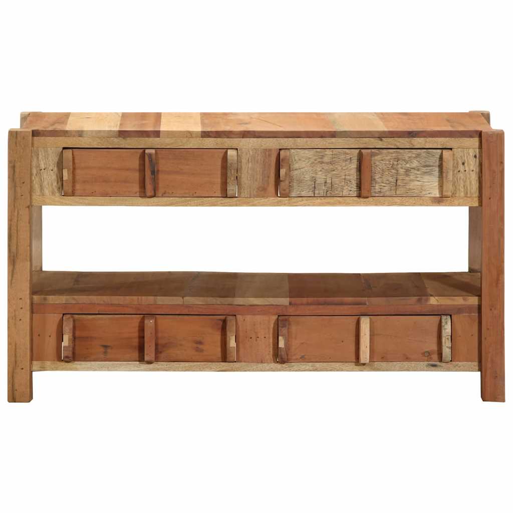 TV-Schränk Braun 83 x 33 x 46 cm Massivholz Altholz