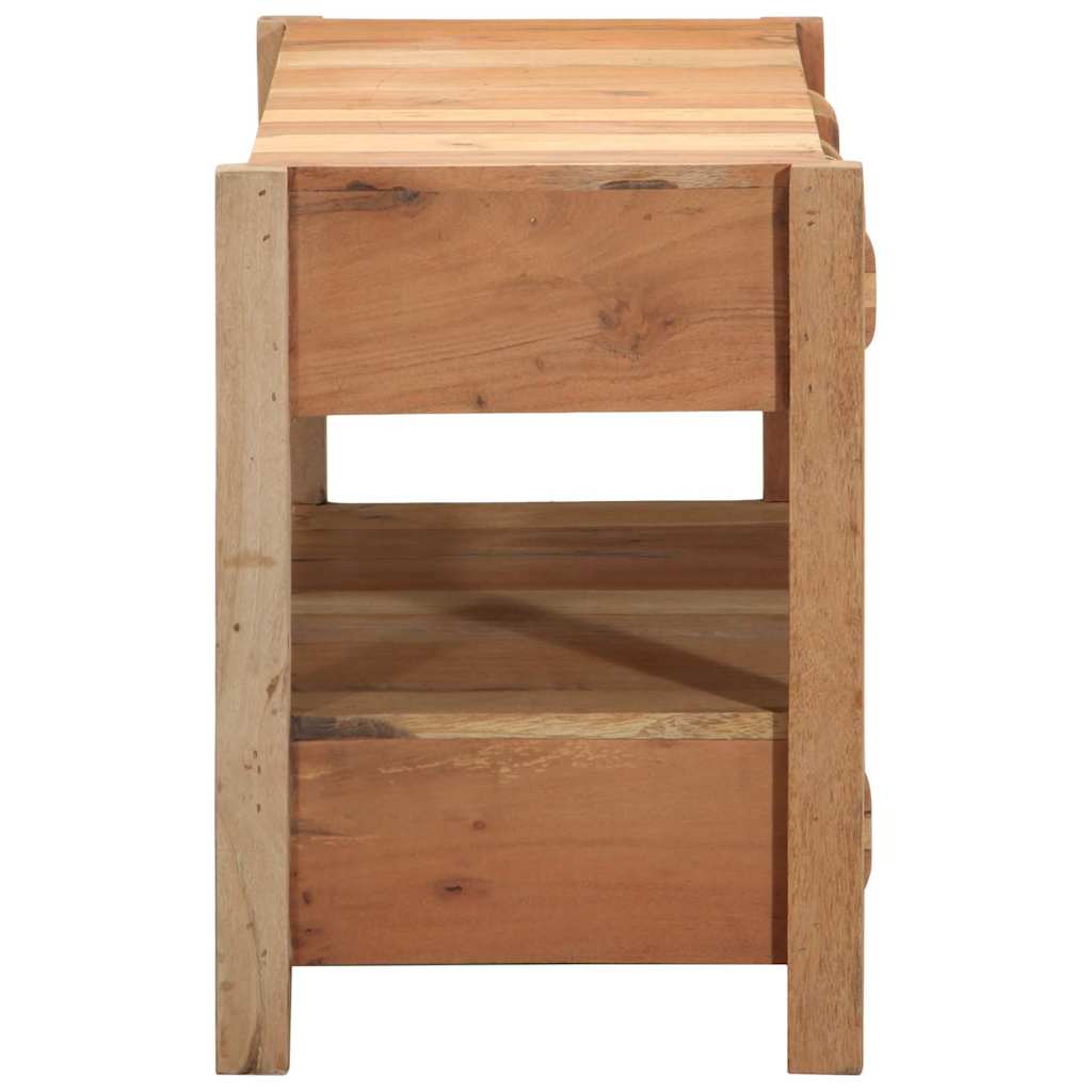 TV-Schränk Braun 83 x 33 x 46 cm Massivholz Altholz