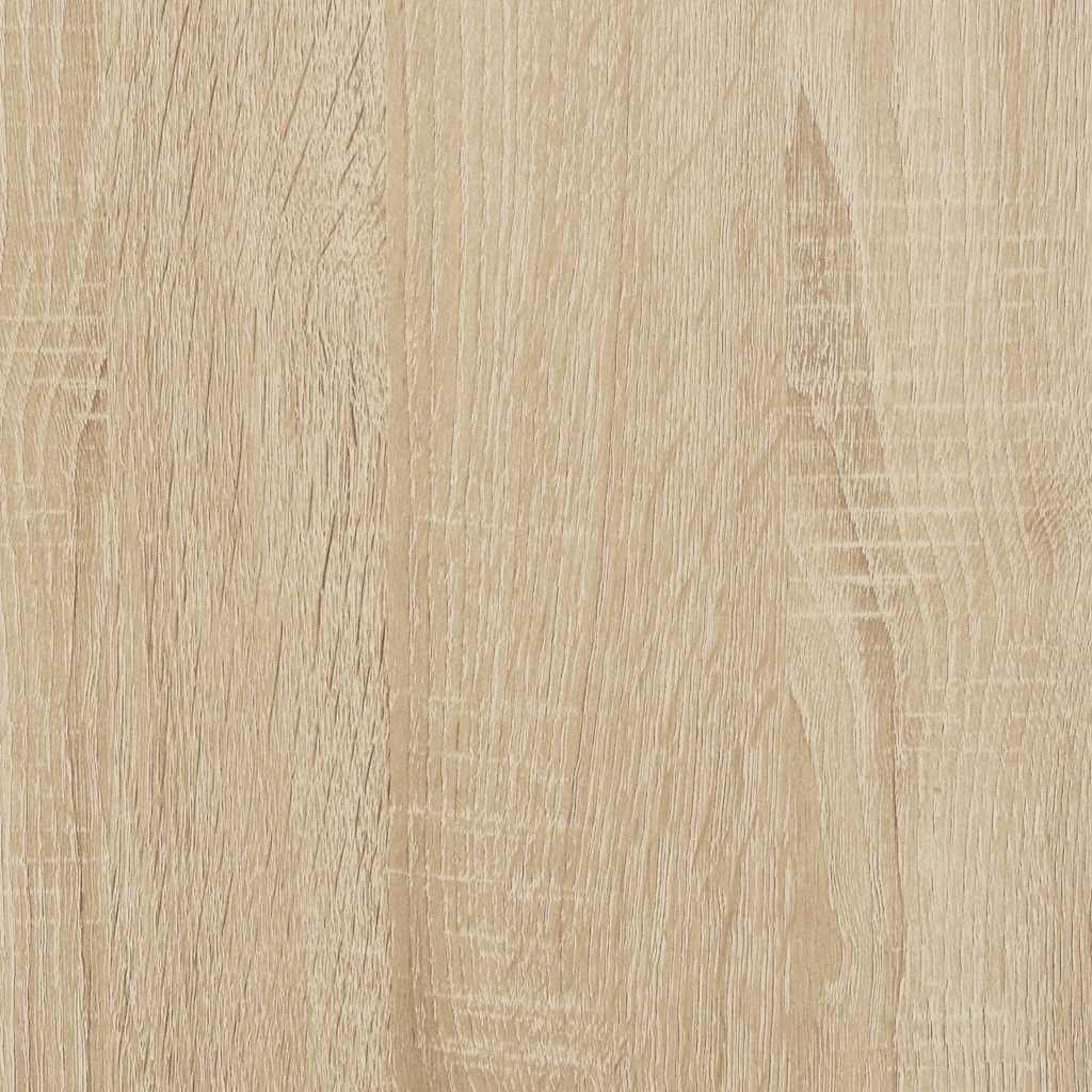 Couchtisch 360-Grad Drehbar Sonoma-Eiche 90x90x34,5 cm