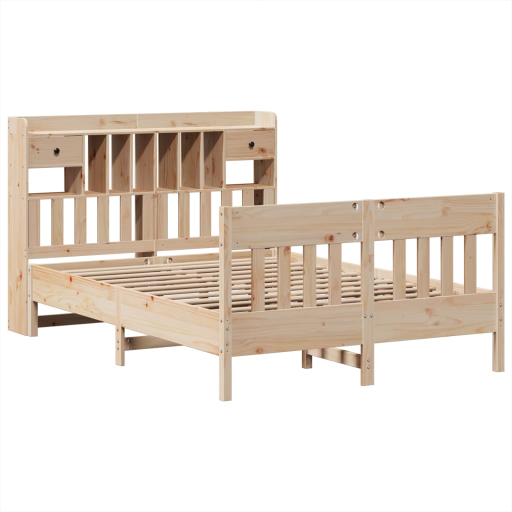 Massivholzbett ohne Matratze 160x200 cm Kiefernholz